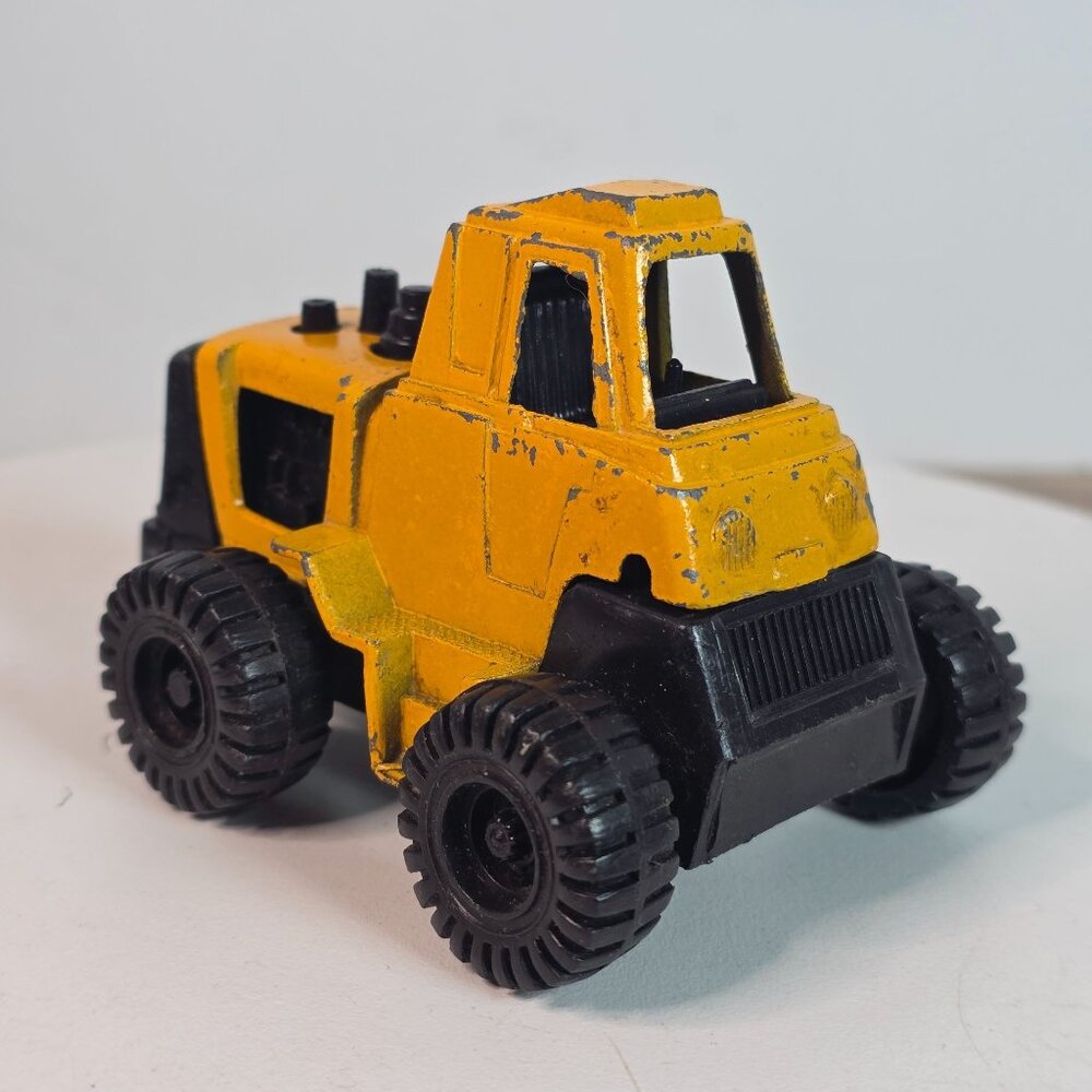 Vintage Tootsie Toy "Loader" Yellow Plastic Truck